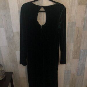 Premier Amour Velvet Babydoll Dress - Emerald Green Whimsygoth NWTs